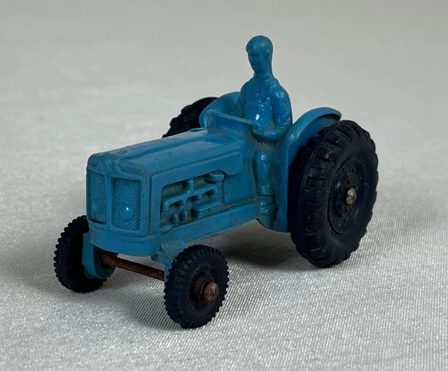 ANCIEN VINTAGE JEUX, jouet Tomte laerdal tracteur bleu EUR 15,00 - PicClick FR