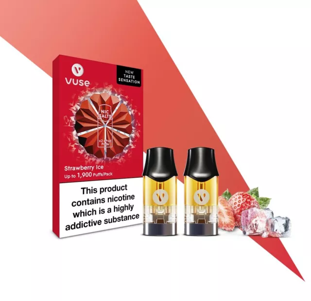 ePod vPro Cartridges Special Promo Price - Strawberry Ice 18mg Free Delivery