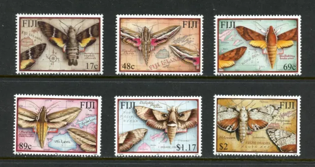 R2143 Fiji 2001 Insectes Mois 6v. MNH