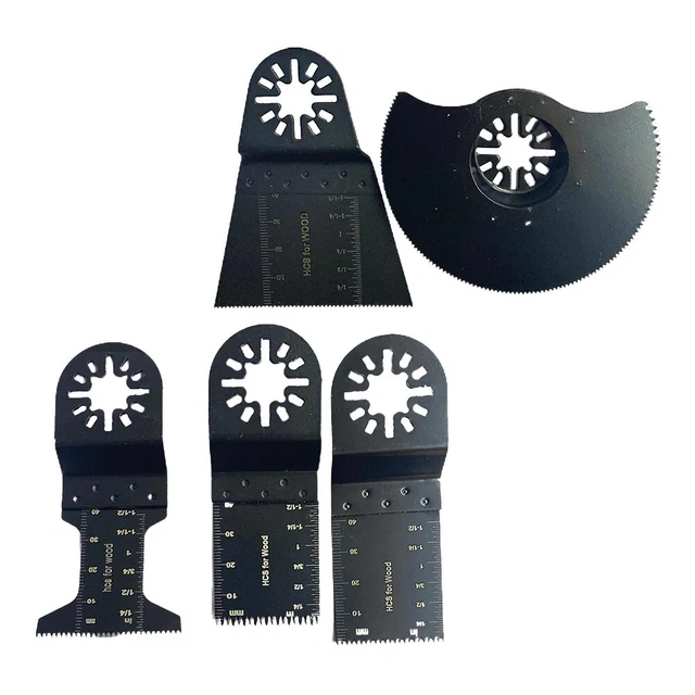 5x Set Oscillant Multi Outil Scie Lames for Parkside Workzone Einhell Challen /
