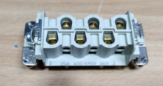 Ilme CPF 06 Connettore rettangolare femmina CP PIN 6 35a dimensione 77.27