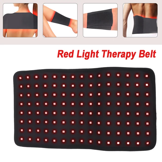 Modern Minimalist LED 650nm Red Light + 850nm Infrared Light Therapy Belt Device