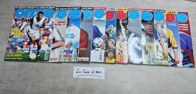 Collection Complète magazine Football Onze mondial - Année 1989