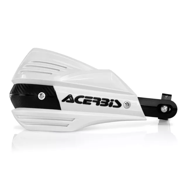 Coppia Paramani Acerbis X-Factor Bianco Husaberg 450 Fe 2013-2014