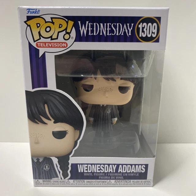 Funko Pop! TV Netflix Wednesday Addams #1309  - w/ Pop Protector
