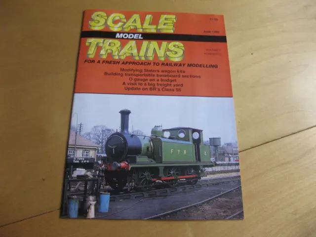 scale model trains magazine june 1989