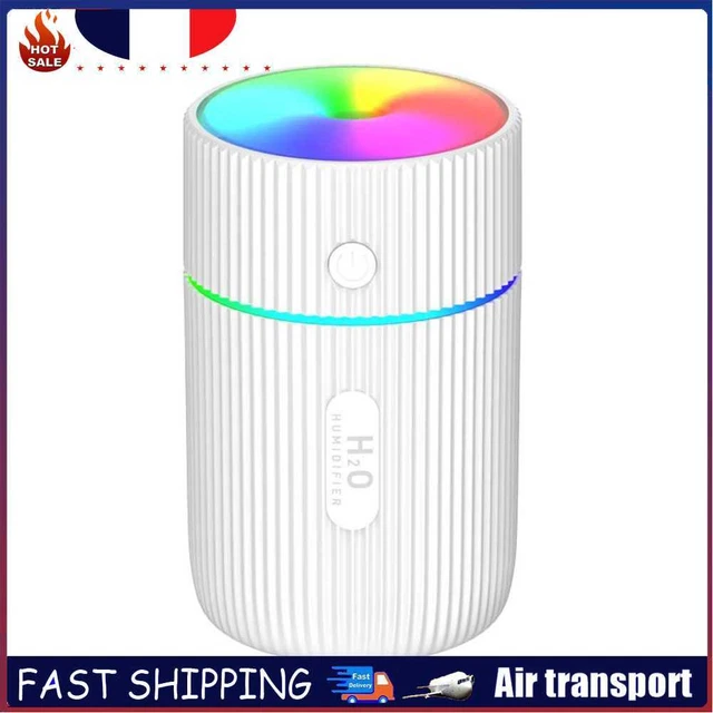 Portable Colorful Mini USB Car Humidifier Mist Maker Air Purifier (White)