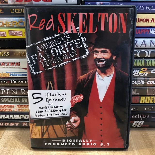 RED SKELTON DVD Americas Favorite Funnyman 5 Hilarious Episodes Comedy ...
