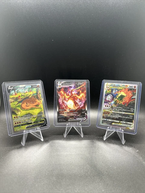 POKEMON Paquets De Cartes Rares Arc-en-ciel Vmax TCG, 55 Pièces, Cartes Assorties En Feuille Noire, Or, Argent, Pour Enfants Et Adultes, Meilleurs