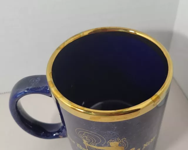 Dallas Morning News Established 1885 Gold and Marble Ceramic Coffee Mug 3