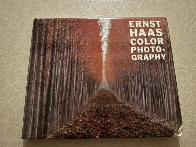 Ernst Haas, Color of photography book. First Edition 1989.