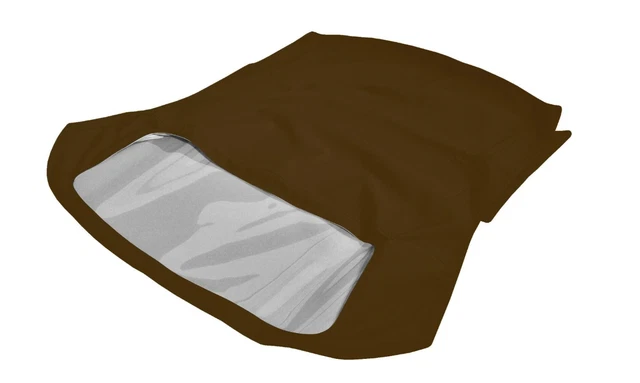Fits Fiat 124 Spider CS1 1600, 1800 Convertible Soft Top 1966-1979 BROWN CANVAS