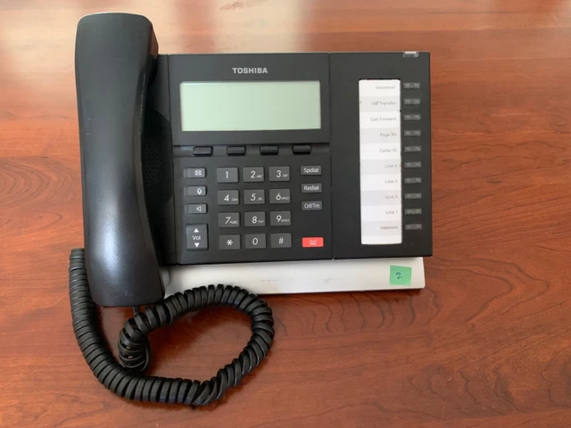 Toshiba DP5022 SDM Phone 10 Button Business Display Strata Black