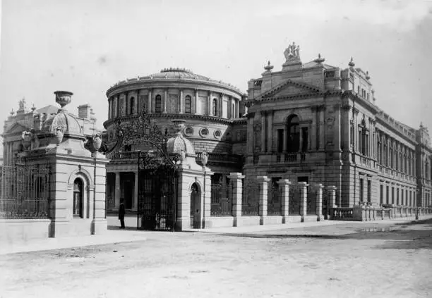 Circa 1900 The National Museum Kildare Street Dublin Ireland Old Photo
