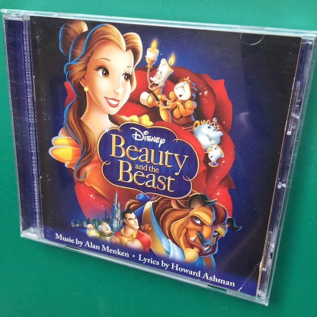 DISNEY BEAUTY & THE BEAST Film Soundtrack CD Menken Ashman Celine Dion