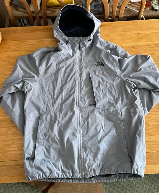 Giacca da uomo The North Face Dryvent 3 in 1 grigio triclimato sintetico