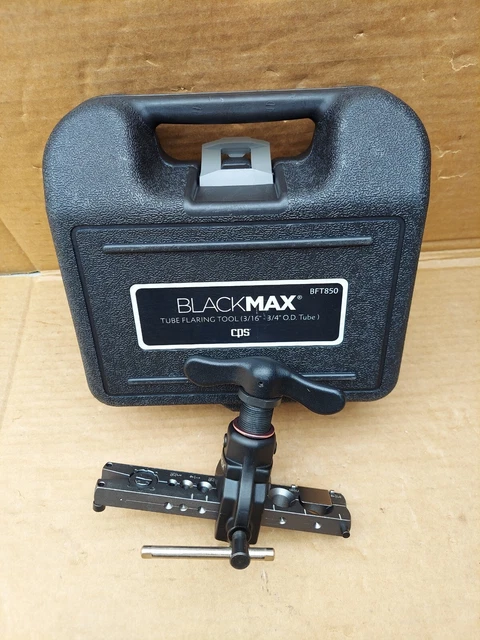 CPS BlackMax BFT850 Eccentric Tube Flaring Tubing Tool w/Case, 3/16"-3/4"