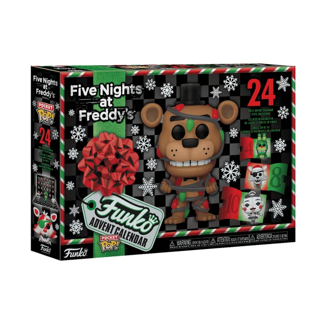 FIVE NIGHTS AT Freddy’s 24Day Holiday Advent Calendar Pocket Funko