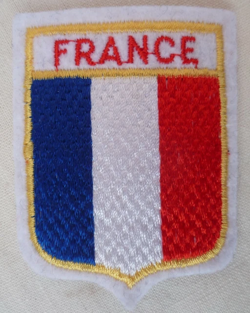 Insigne Ville De Saint-Tropez – Patch Tissu Authentique – Circa 1950/1960 – France