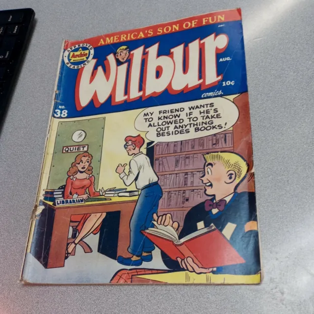 Wilbur #38 (1949) Archie Comics Early Katy Keene Golden Age Good Girl Art Mlj