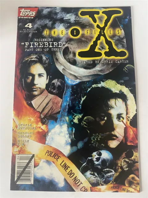 THE X-FILES #4 Topps Comics 1995 Neuwertig