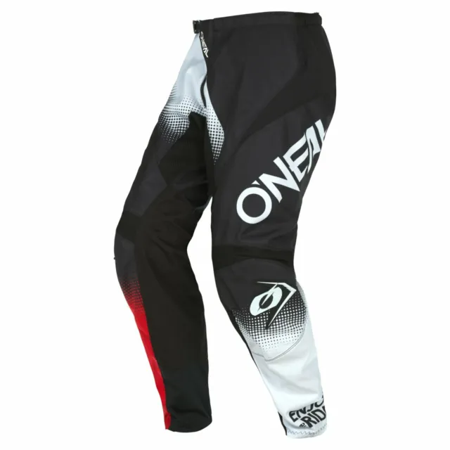 O'Neal Element Racewear MX DH MTB Pant Hose lang schwarz/weiß/rot 2022 Oneal