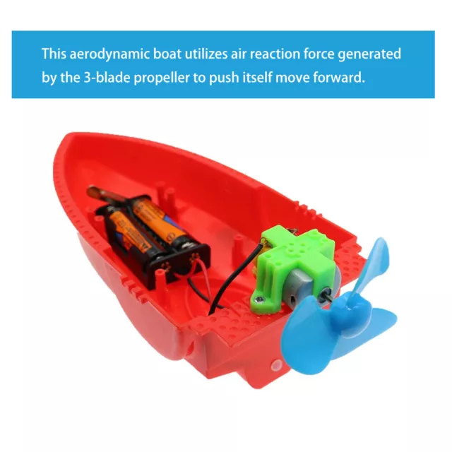 Aerodynamisches Boot Schönes Aussehen Schnellbootmodell Spielzeug ⊹