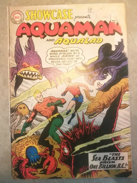 SHOWCASE #31 (DC 1961) 2nd AQUAMAN IN TITLE! KEY SILVER AGE + Bonus Comic