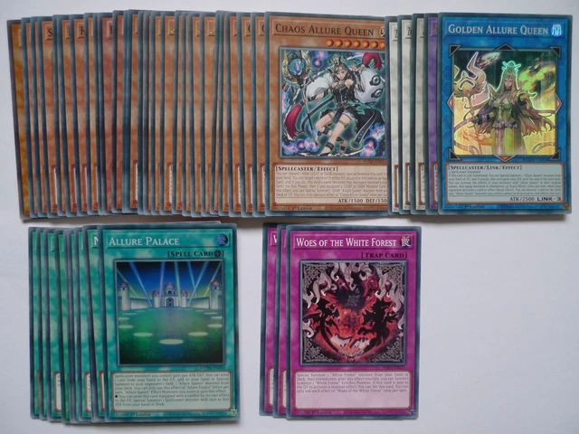 yugioh allure queen deck Yugioh Allure Queen Deck - Spellcaster LV7 LV5 Palace