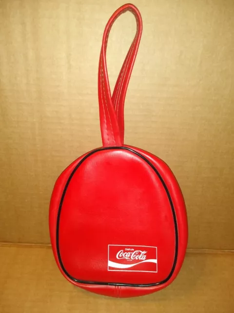 Vintage Coca Cola Coke Small Hand Bag Purse Red  70’s80’s Vinyl Mexican Spanish