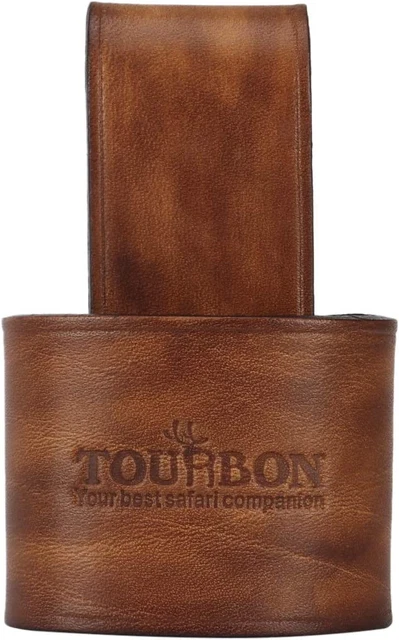 Tourbon Griff Werkzeughalter Echtleder Hammer Axt Sichel Gürtelhalter Etui