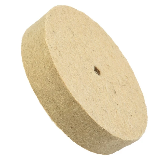Roue de meulage en laine durable pour marbre et métal 5 pouces de diamètre hau