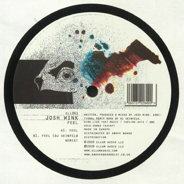 Josh Wink – Feel EP - 12" Vinyl