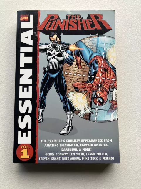 Marvel Essential Punisher Volume 1 Tpb by Gerry Conway Graphic Novel