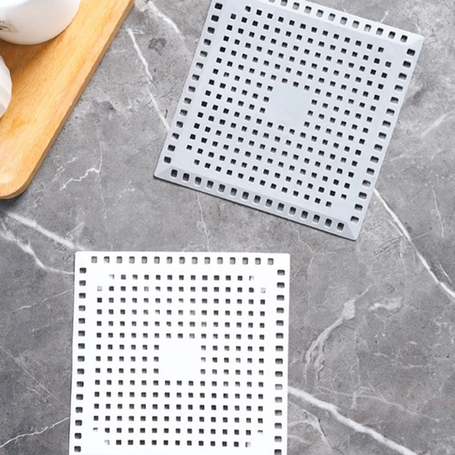 4er-Set Silikon-Abflussfilter – Mit Saugnapf, Für Spüle, Waschbecken & Badewanne, Gegen Verstopfung