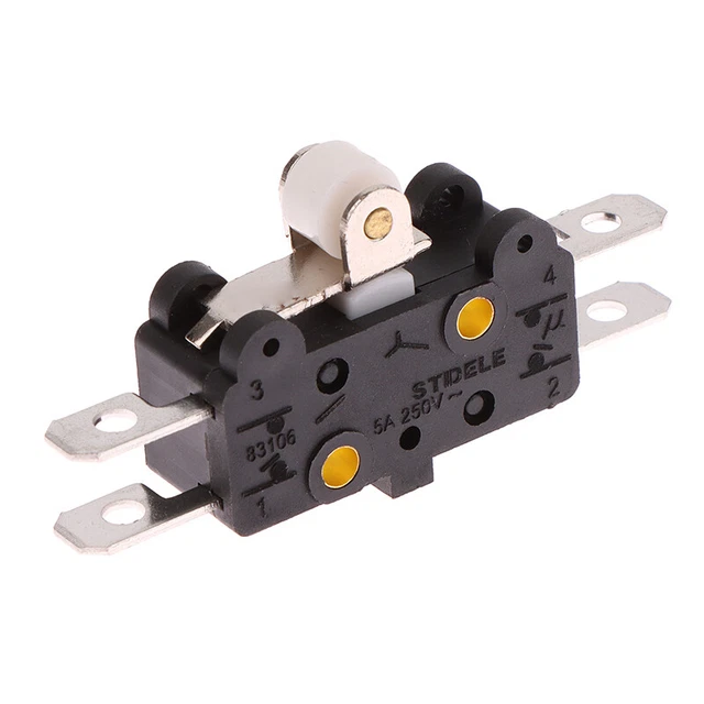 1Pc Micro Switch Limit Switch 83106 With Roller Lever Waterproof Limit Switch J2