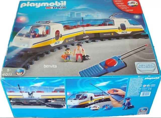 TRAIN PLAYMOBIL 4011 occasion avec accessoires EUR 51 00 PicClick FR