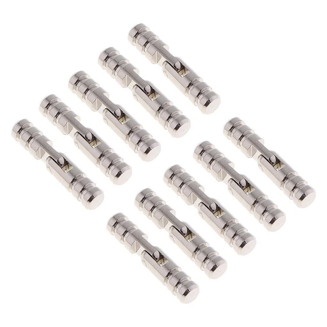 10Pcs Cuivre Gif Boîte à bijoux Caché Invisible Baril Caché Charnière 2