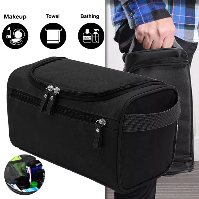 Travel Cosmetic Makeup Bag Hanging Toiletry Case Storage Large Bag Organizer AU