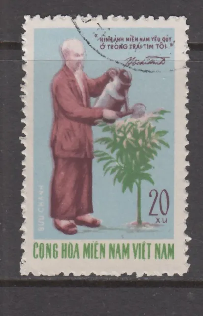 Vietnam (NLF) - 20x 80th Anniv. of Birth of Ho Chi Minh (Used) 1970 (CV $11)