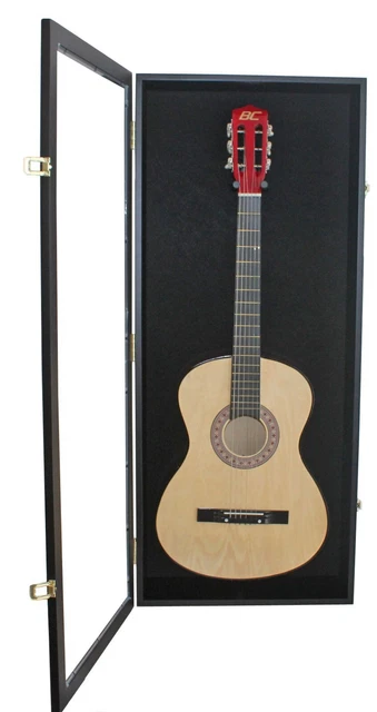Short 38" Guitar Display Case Hanger Mandolin Ukulele Violin Viola Display Case