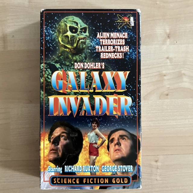 GALAXY INVADER. VHS. Don Dohler. 1985. HTF Version. Horror. SciFi