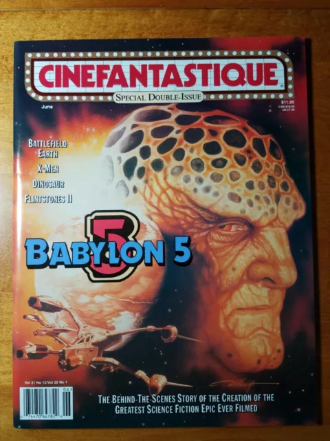 Cinefantastique June 2000 Vol 31 No12 Vol 32 No1 Babylon 5 Double Issue