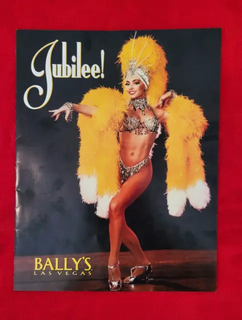 Jubilee! Bally's Las Vegas Stage Show Brochure Souvenir Book 1996 Bob Mackie