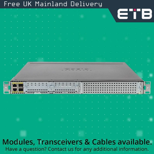 CISCO ISR4331/K9 INTEGRATED Services Router - Smart License - Rack Ears ...