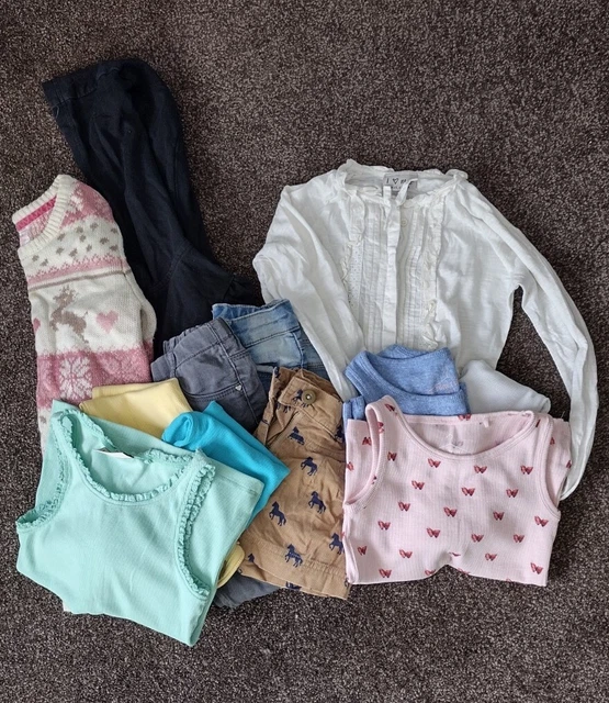 Bundle Of Girls Clothes, Age 4 - 5 Years