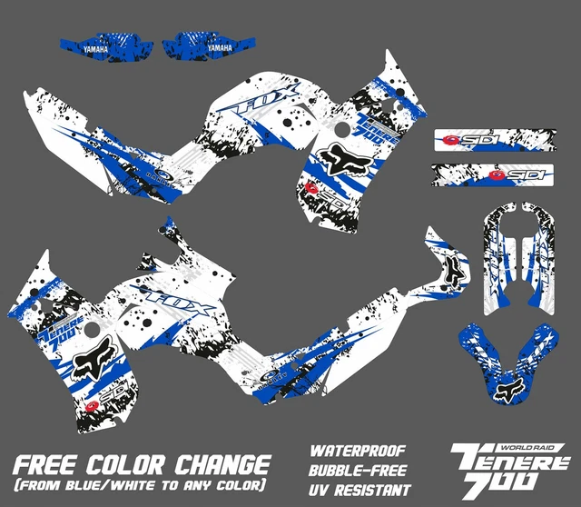 YAMAHA T7 TENERE 700 2019 2020 2021 2022 Stickers Aufkleber Kit Decal YAMAHA T7 TENERE 700 2019 2020 2021 2022 Stickers Aufkleber Kit Decal