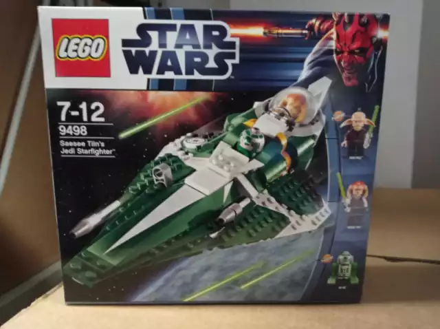 LEGO 9498 STAR WARS Saesee Tiin's Jedi Starfighter NUOVO NISB NEW