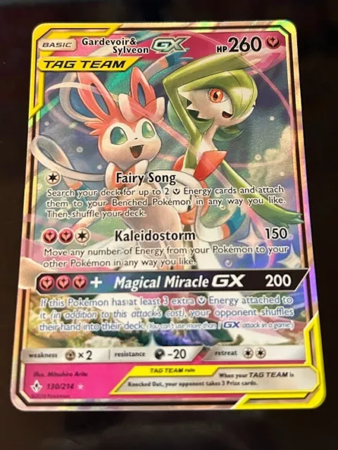 Gardevoir & Sylveon GX - SM - Unbroken Bonds - Pokemon