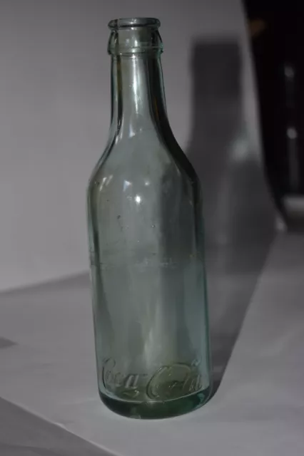 Circa 1910 Straight Sided Light Green Glass Coca Cola Bottle - Clifton Forge, VA